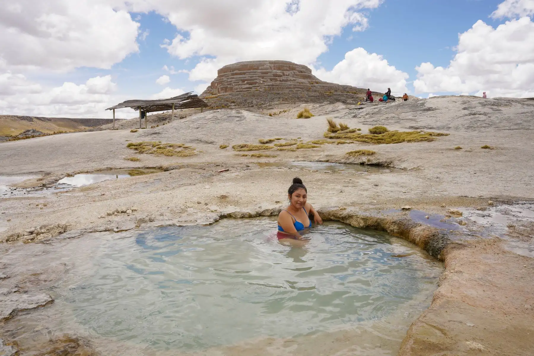 La ruta más utilizada es llegar primero a la provincia de Huanca Sancos, continuar hacia su capital Sancos y luego dirigirse al distrito de Sacsamarca, donde se encuentra esta maravilla natural. Foto: ANDINA/Genry Bautist