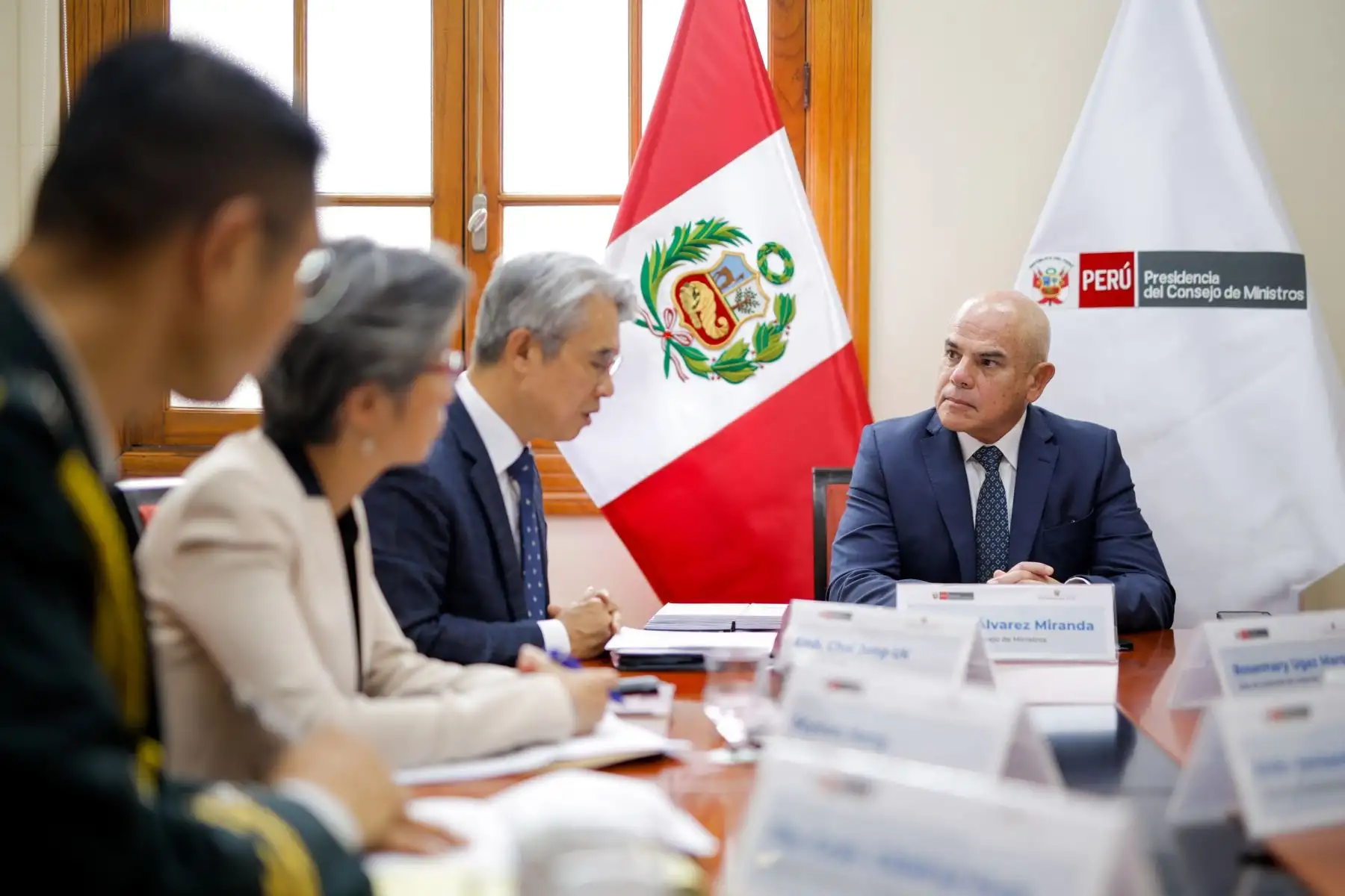 Peru: PM meets with South Korea's Ambassador