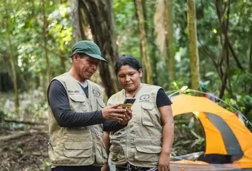 Pobladores de las comunidades nativas son los protagonistas y principales beneficiarios de la inversión que realiza el Programa Bosques del Minam para la conservación de los bosques amazónicos. ANDINA/Difusión