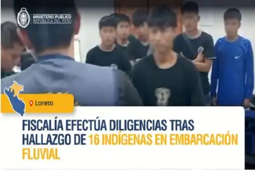 Loreto: en embarcación fluvial trasladaban a 16 varones para realizar extracción de madera