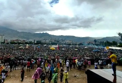 Los espectáculos nocturnos del tradicional Carnaval de Cajamarca: se realizarán en la explanada del coliseo Qhapaq Ñan para proteger el patrimonio cultural del centro histórico de la ciudad. ANDINA/Difusión
