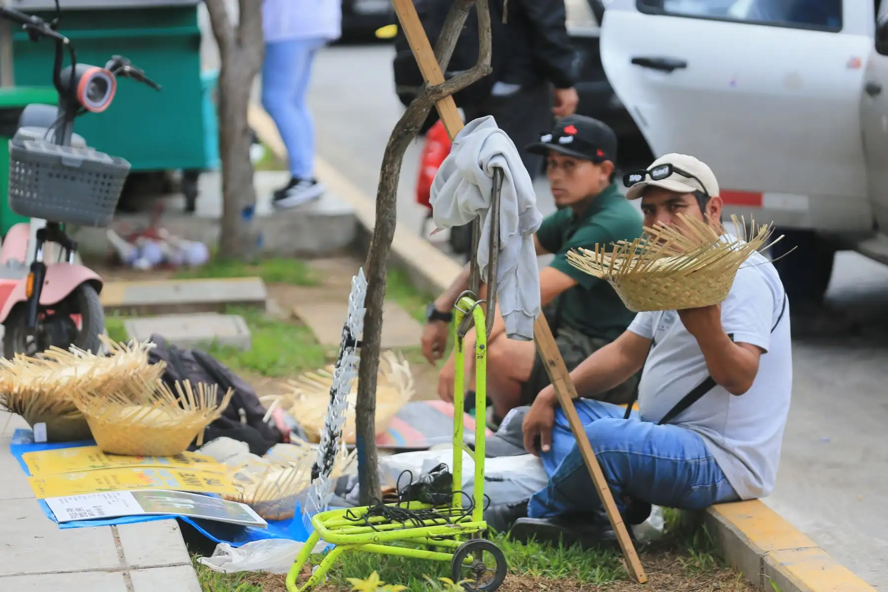 El ambiente previo al concierto se viraliza en redes, donde los fans comparten fotos y videos desde el Estadio Nacional. Foto: ANDINA/ Héctor Vinces