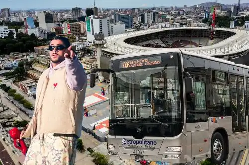 ATU amplía horarios del Metropolitano y Corredor Azul por concierto de Bad Bunny. Foto: ANDINA/Composición