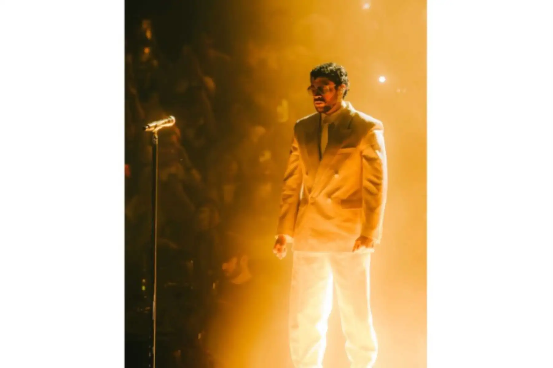 Bad Bunny ofreció la noche del viernes un show que tardará tiempo olvidar ya que fue el primer concierto de lo que es su arribo como parte de su gira ‘Debí Tirar Más Fotos World Tour’.
Foto: cortesía Raúl Umeres