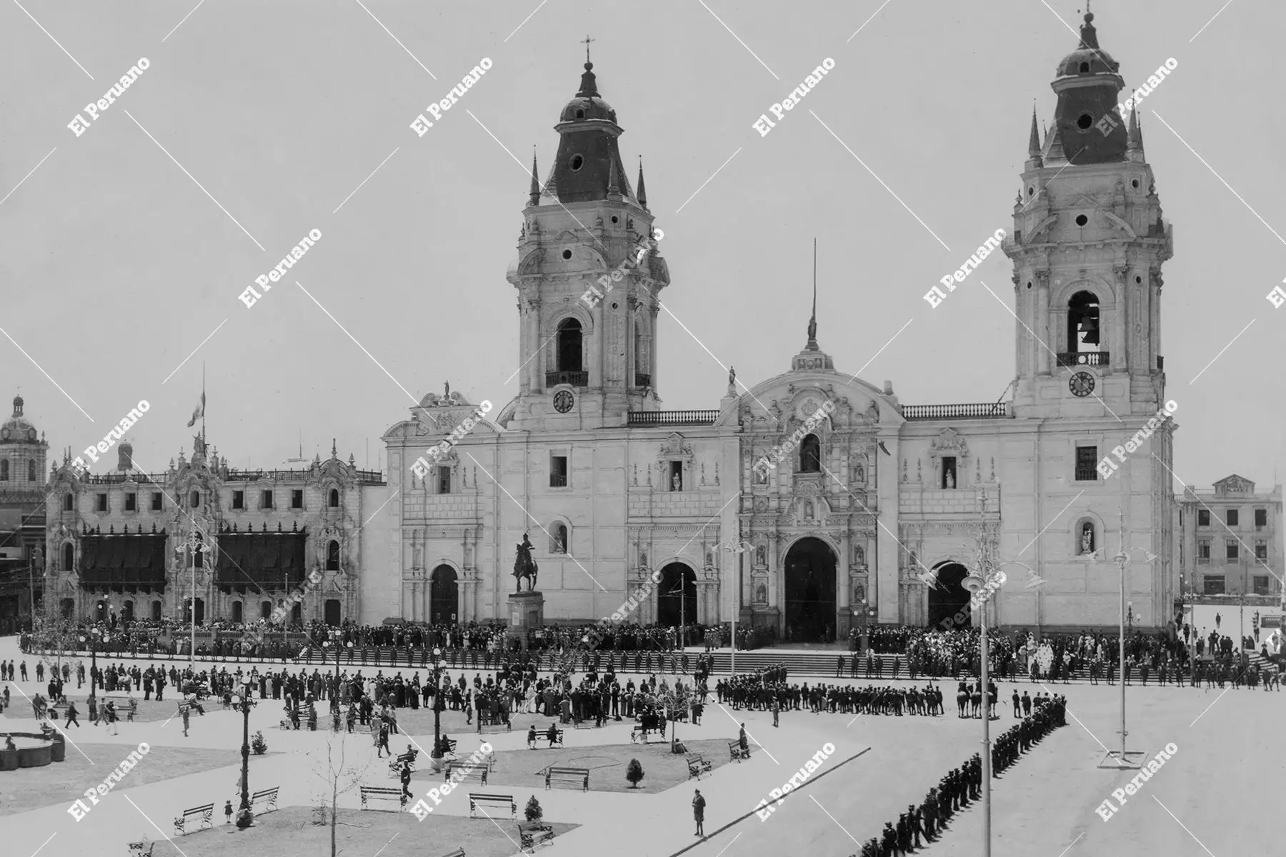 Aquí se encuentran estructuras de arquitectura monumental española, razón por la que esta parte de la capital fue declarada en 1991, Patrimonio Cultural de la Humanidad por la UNESCO.
Lima antigua. Foto: ANDINA/ Archivo