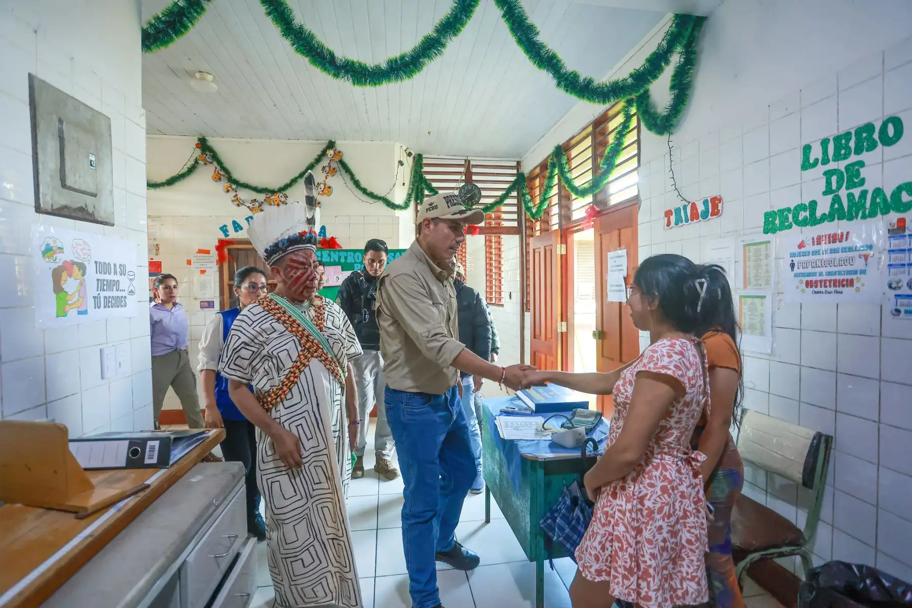 Presidente José Jerí visita la comisaría, el centro de salud y el puerto de Purús, en Ucayali.
Foto: ANDINA/Prensa Presidencia