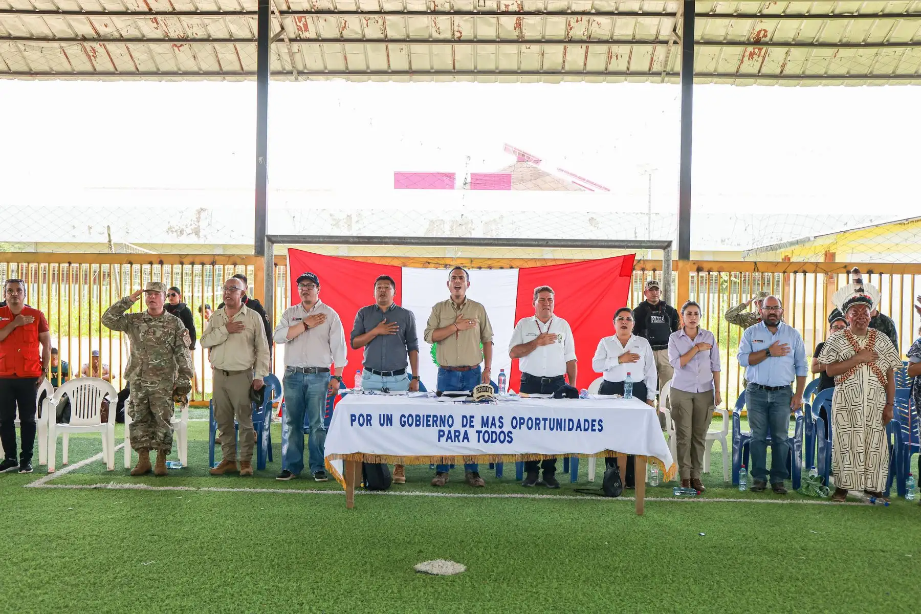 Presidente José Jerí lidera mesa técnica multisectorial para impulsar el desarrollo de Purús, Ucayali.
Foto: ANDINA/Prensa Presidencia