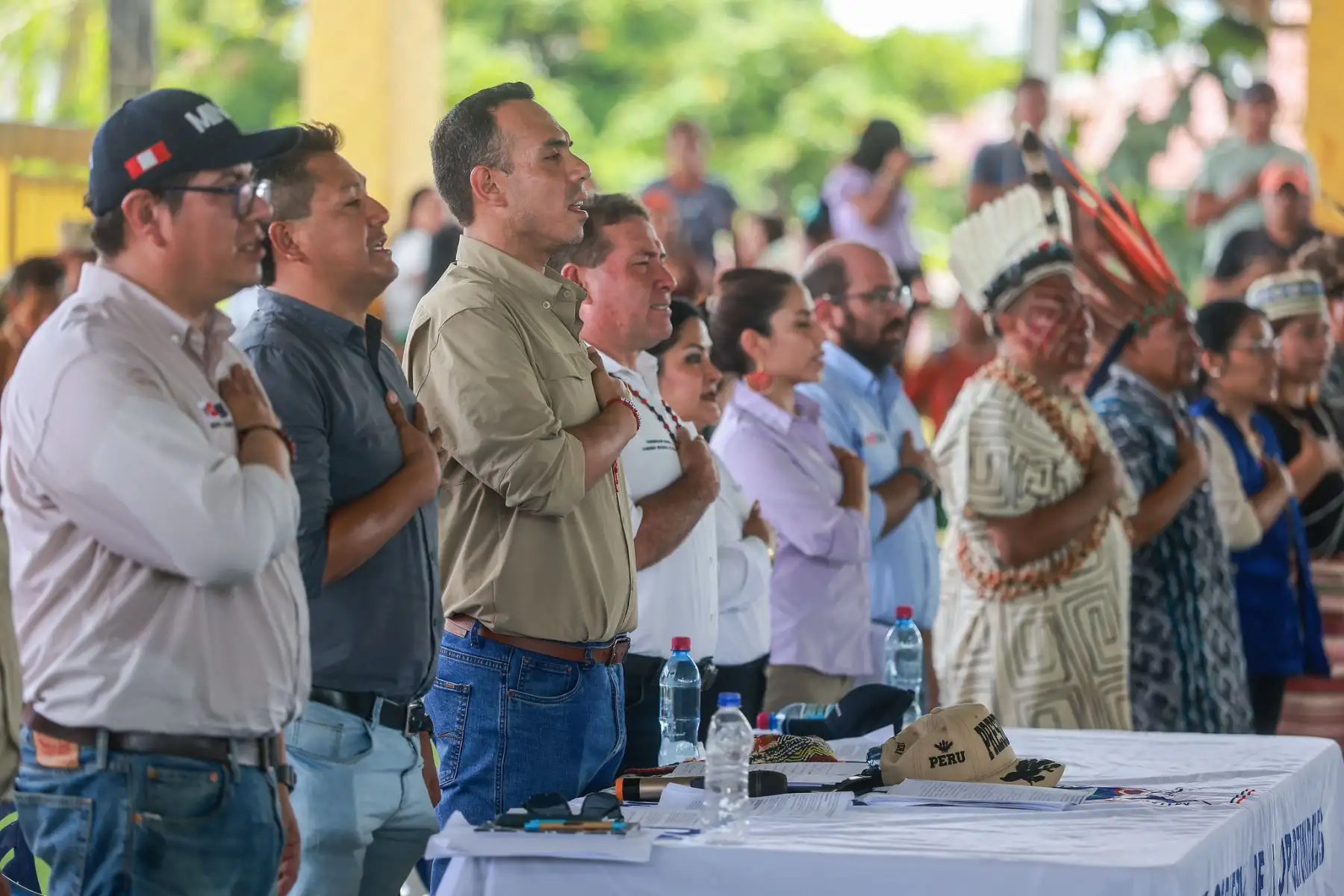 Presidente José Jerí lidera mesa técnica multisectorial para impulsar el desarrollo de Purús, Ucayali.
Foto: ANDINA/Prensa Presidencia
