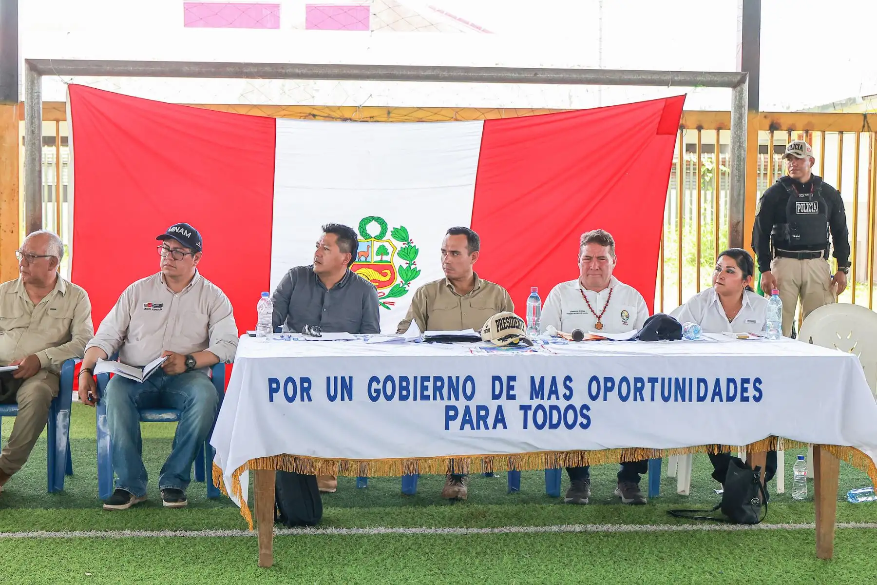 Presidente José Jerí lidera mesa técnica multisectorial para impulsar el desarrollo de Purús, Ucayali.
Foto: ANDINA/Prensa Presidencia