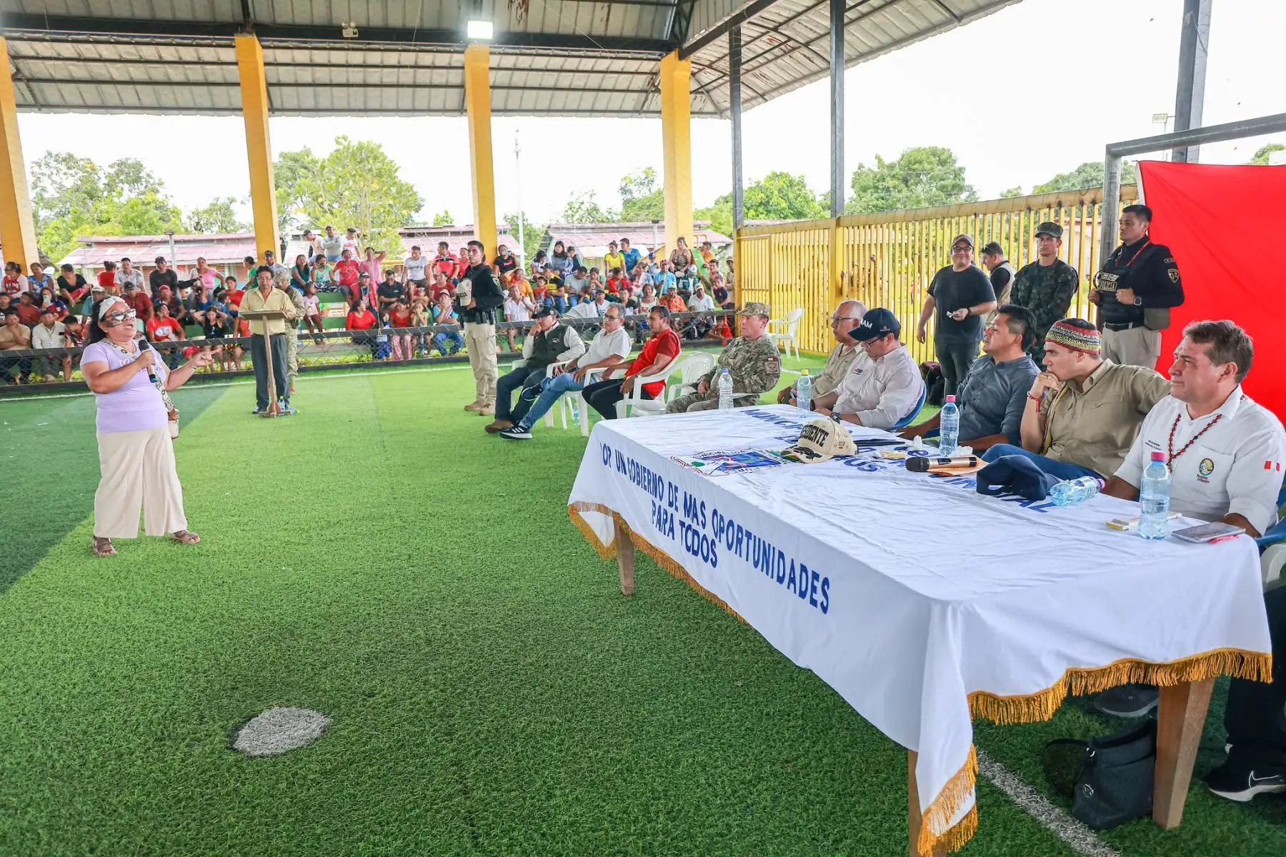 Presidente José Jerí lidera mesa técnica multisectorial para impulsar el desarrollo de Purús, Ucayali.
Foto: ANDINA/Prensa Presidencia
