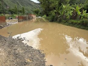 Tingo es uno de los distritos más afectados de  Amazonas por las lluvias intensas que se registran en esa región. Las fuertes precipitaciones causaron el desborde de diversos ríos que inundaron viviendas, carreteras y puentes. ANDINA/Difusión