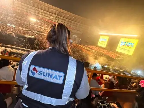 Concierto de Bad Bunny: registran ventas de alimentos y bebidas por más de S/ 2.7 millones. Cortesía Sunat