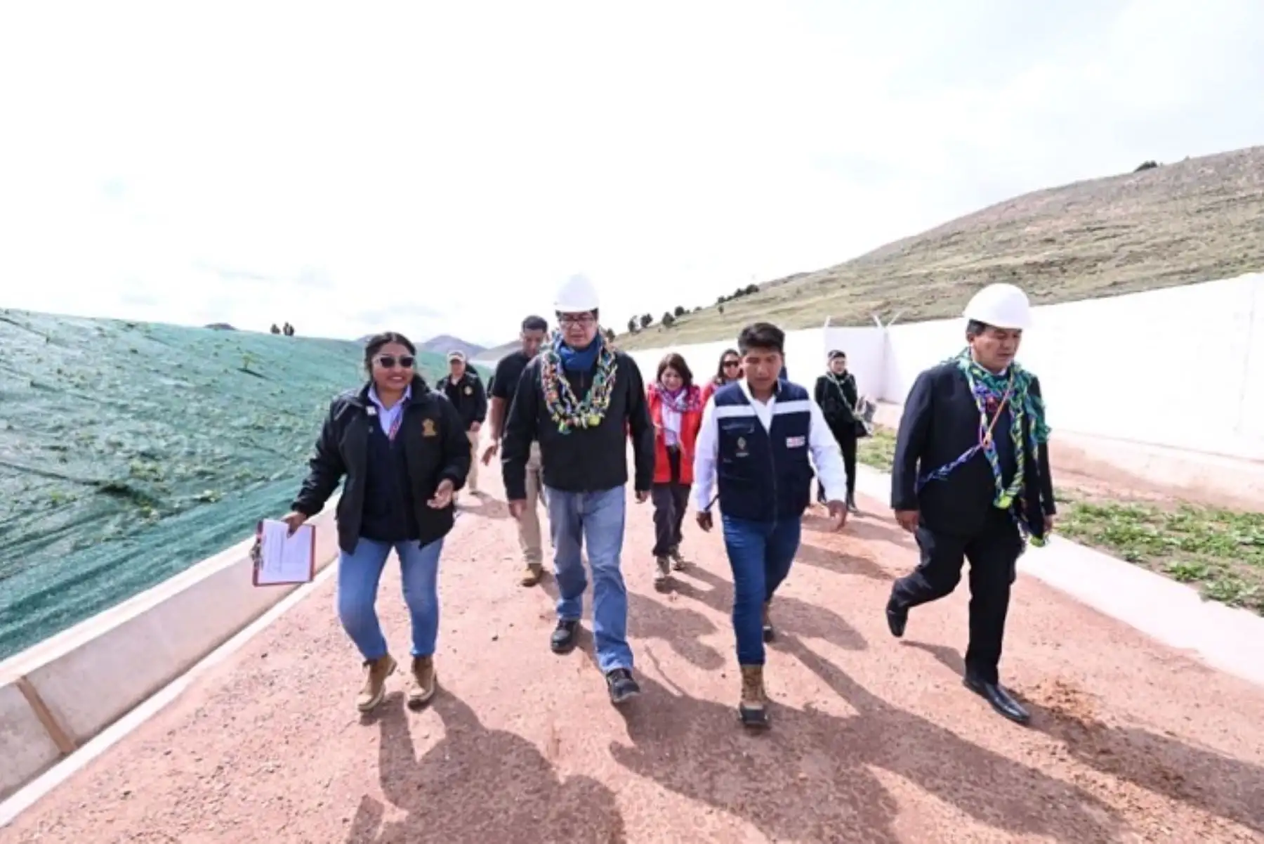Actividad estuvo a cargo del alcalde provincial de Azángaro, Salvador Apaza.