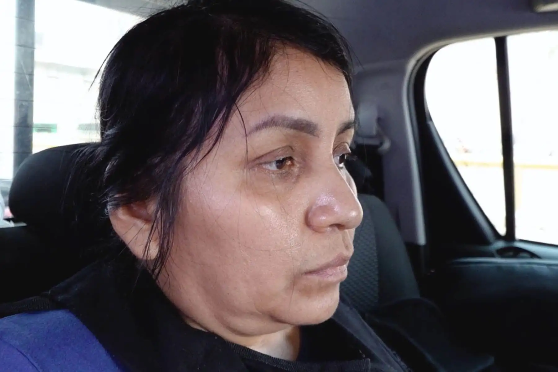 Capturan en SMP a Vilma Zeña, sentenciada por tragedia del incendio en Nicolini que causó la muerte de dos jóvenes encerrados en conteiner. Foto: Captura TV