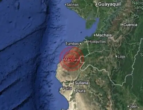 Un temblor de magnitud 3.7 se registró esta madrugada cerca del balneario de Máncora, ubicado en la provincia de Talara, en Piura.