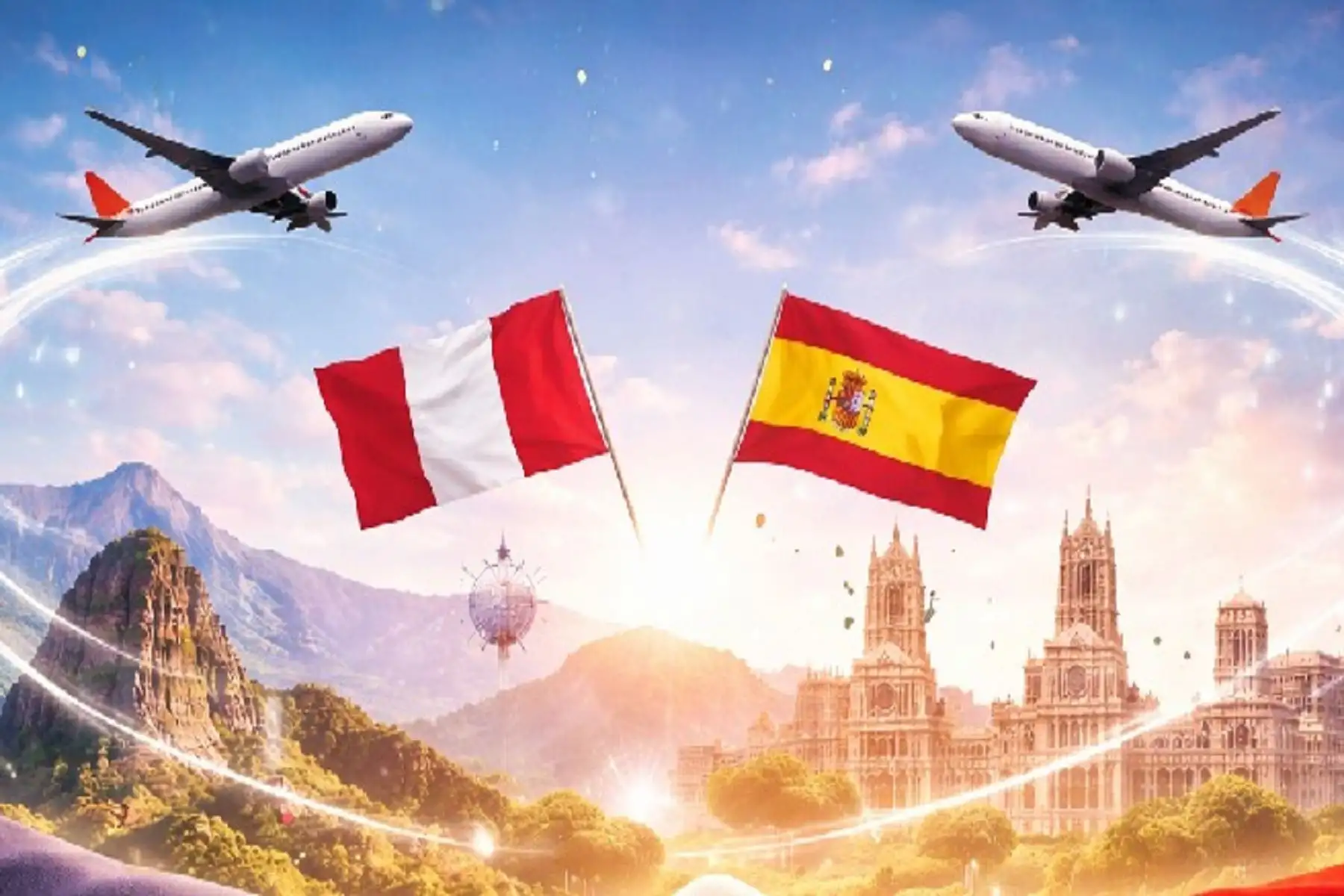 Perú y España alcanzan hito histórico en conectividad aérea en el marco de la FITUR 2026.