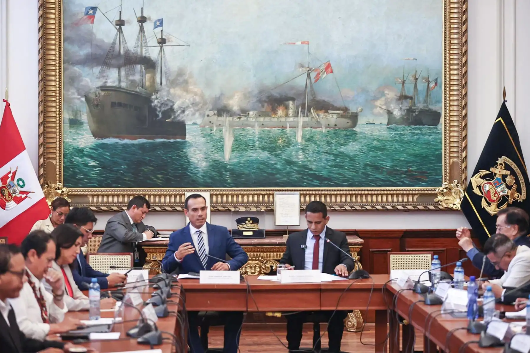 El presidente José Jerí se presenta ante la Comisión de Fiscalización del Congreso de la República.

Foto: ANDINA / Juan Carlos Guzmán Negrini