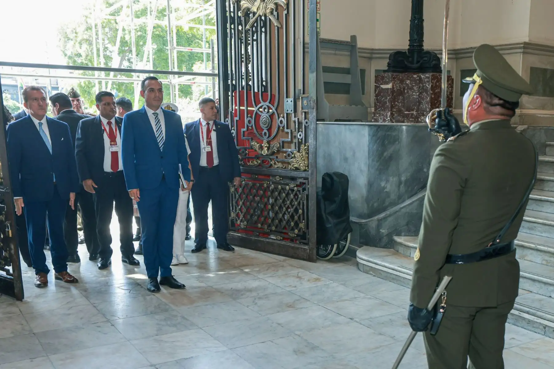 El presidente José Jerí se presenta ante la Comisión de Fiscalización del Congreso de la República.
Foto: ANDINA/Prensa Presidencia