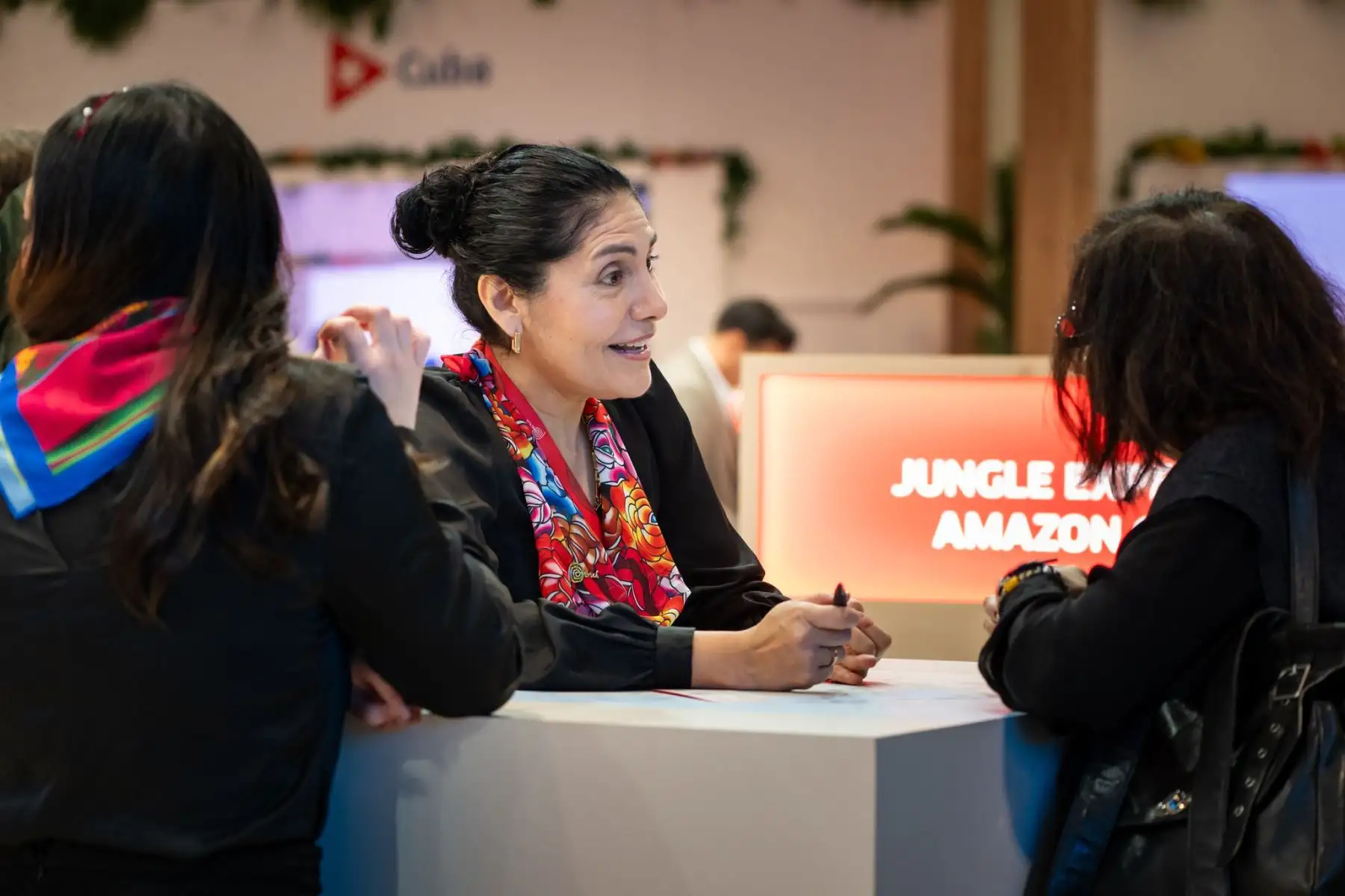 Desde Madrid, España, Perú destaca en la Feria Internacional de Turismo Fitur 2026, a través de un colorido y llamativo stand en donde el público extranjero puede apreciar algunos de los aspectos más paradigmáticos de nuestra cultura, además de conocer más sobre nuestros principales atractivos turísticos. Foto: Promperú