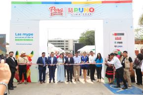 Pequeños productores de Puno ofrecen artículos de calidad en el Parque de la Exposición hasta el domingo 25 de enero. Foto: PRODUCE/Difusión