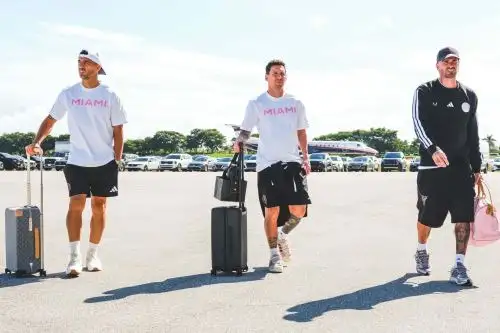 Con Messi a la cabeza, Inter Miami parte rumbo al duelo ante Alianza Lima en medio de acusaciones contra jugadores blanquiazules