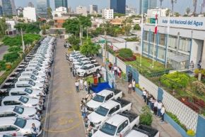 La nueva flota vehicular permitirá mejorar las labores de monitoreo, control, fiscalización y asistencia técnica en las cuencas hidrográficas. Foto: MIDAGRI/Difusión.