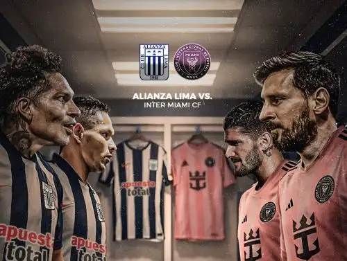 Alianza Lima y el Inter Miami se enfrentará  en la Noche Blanquiazul