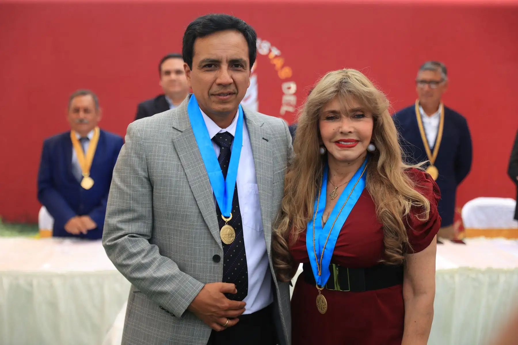 Alejandro Alferrano, jura como director de comunicaciones y publicaciones del Colegio de Periodistas del Callao. Foto: ANDINA/Jhonel Rodríguez Robles