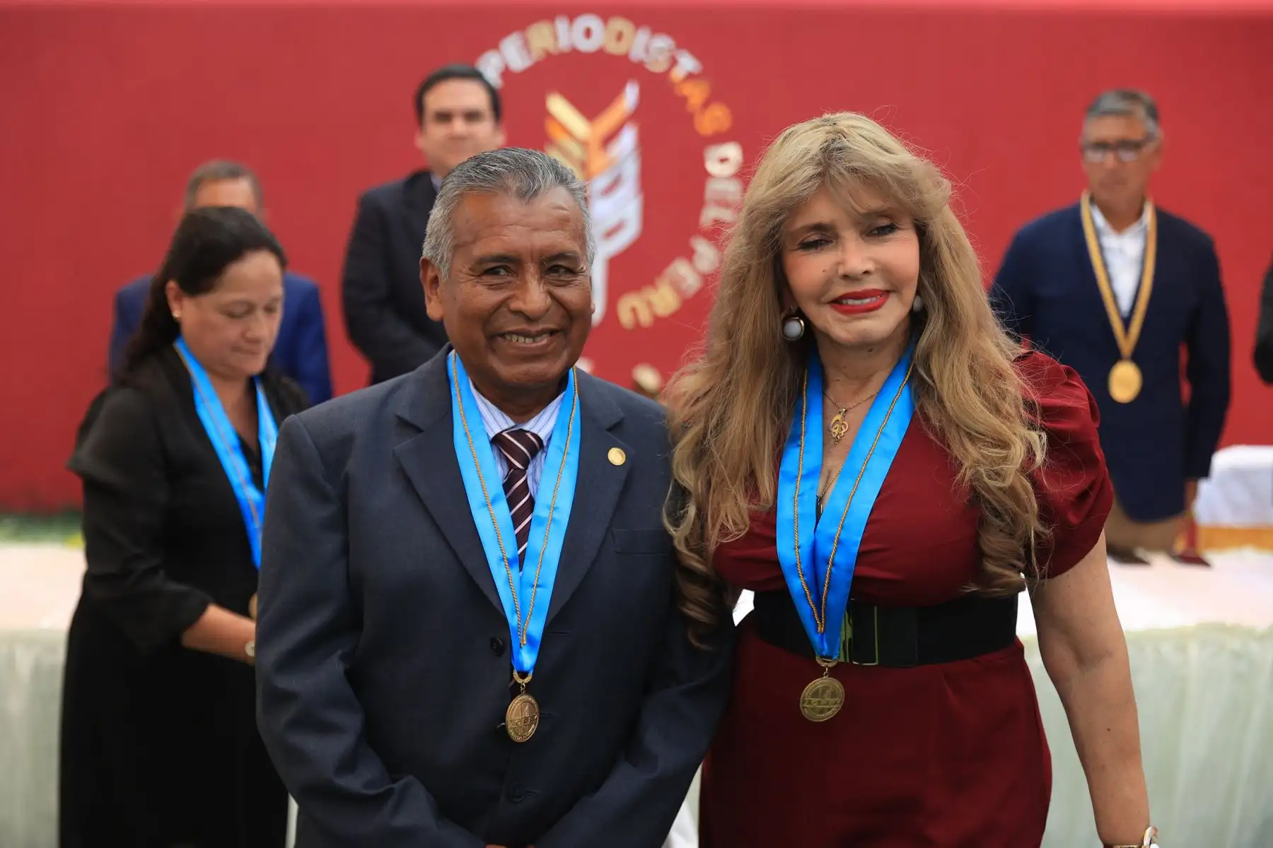Jesús Quispe Arce, jura como director de asuntos departamentales e institucionales del Colegio de Periodistas del Callao. Foto: ANDINA/Jhonel Rodríguez Robles