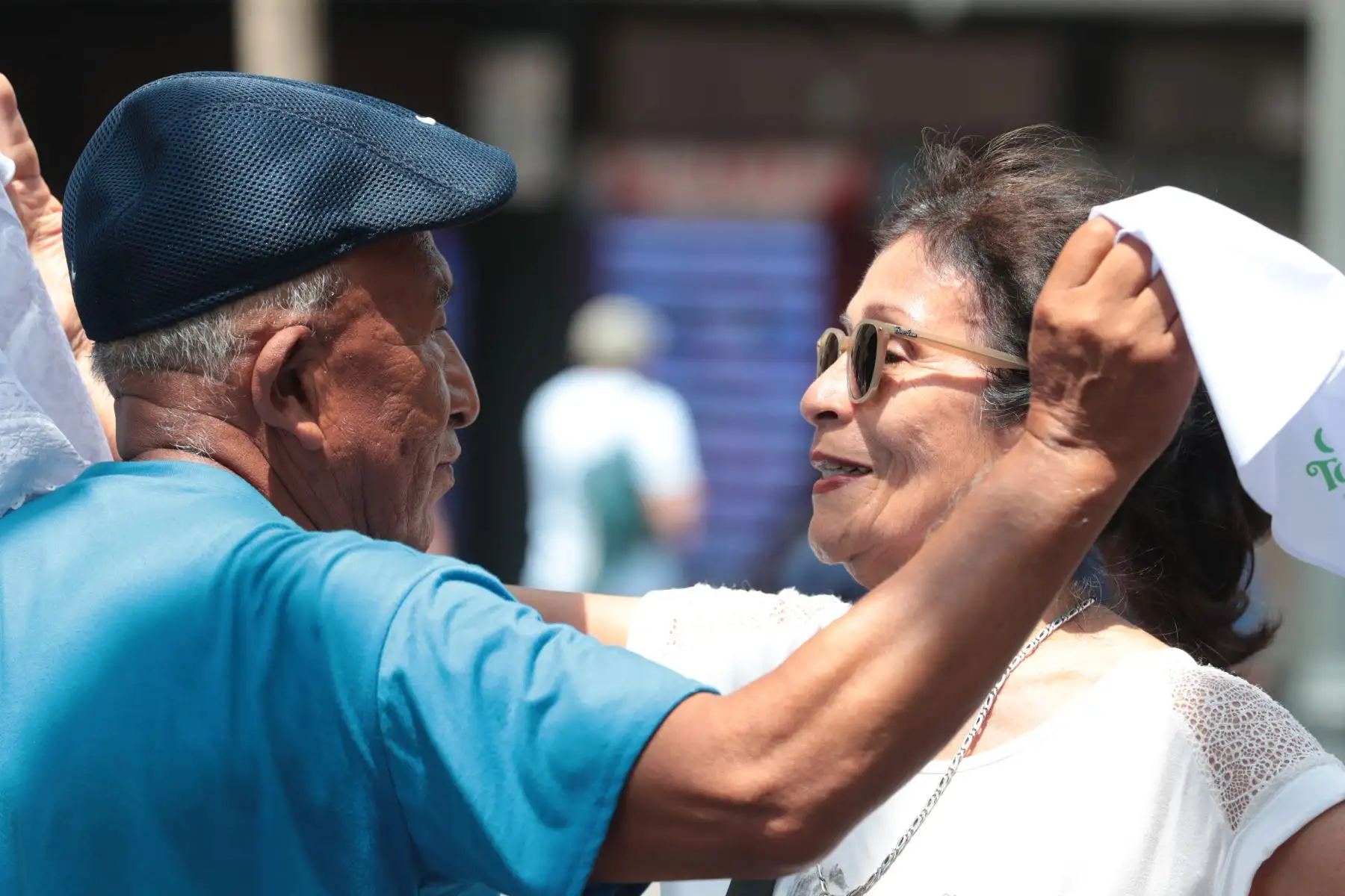 Espacios públicos se llenan de arte y tradición gracias a la iniciativa de la municipalidad.
Foto: ANDINA/Verónica Calderón Zúñiga