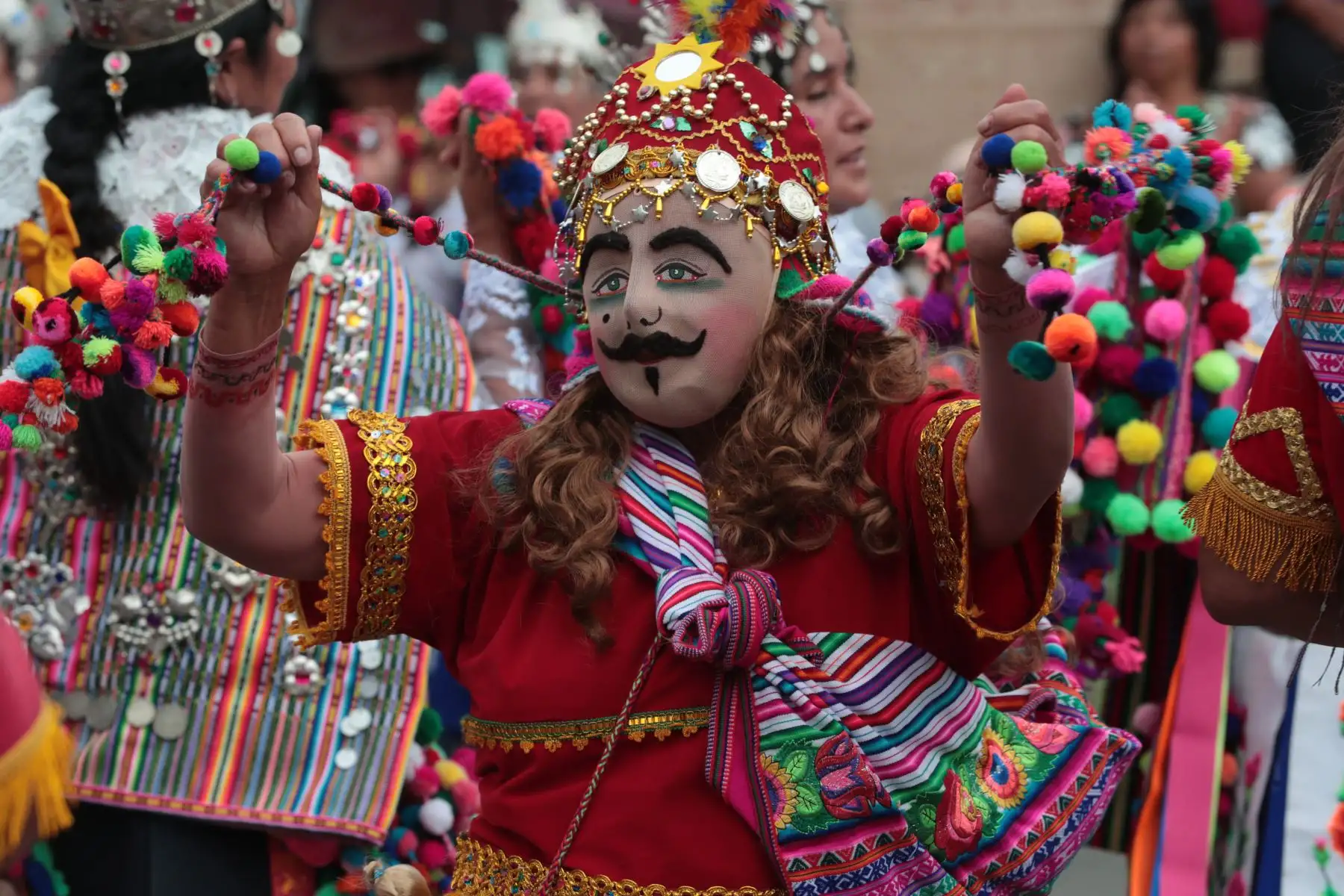 La música que acompaña la danza suele estar a cargo de instrumentos andinos como quenas, tintas y bombos, marcando un ritmo solemne y ceremonial.
Foto: ANDINA/Verónica Calderón Zúñiga