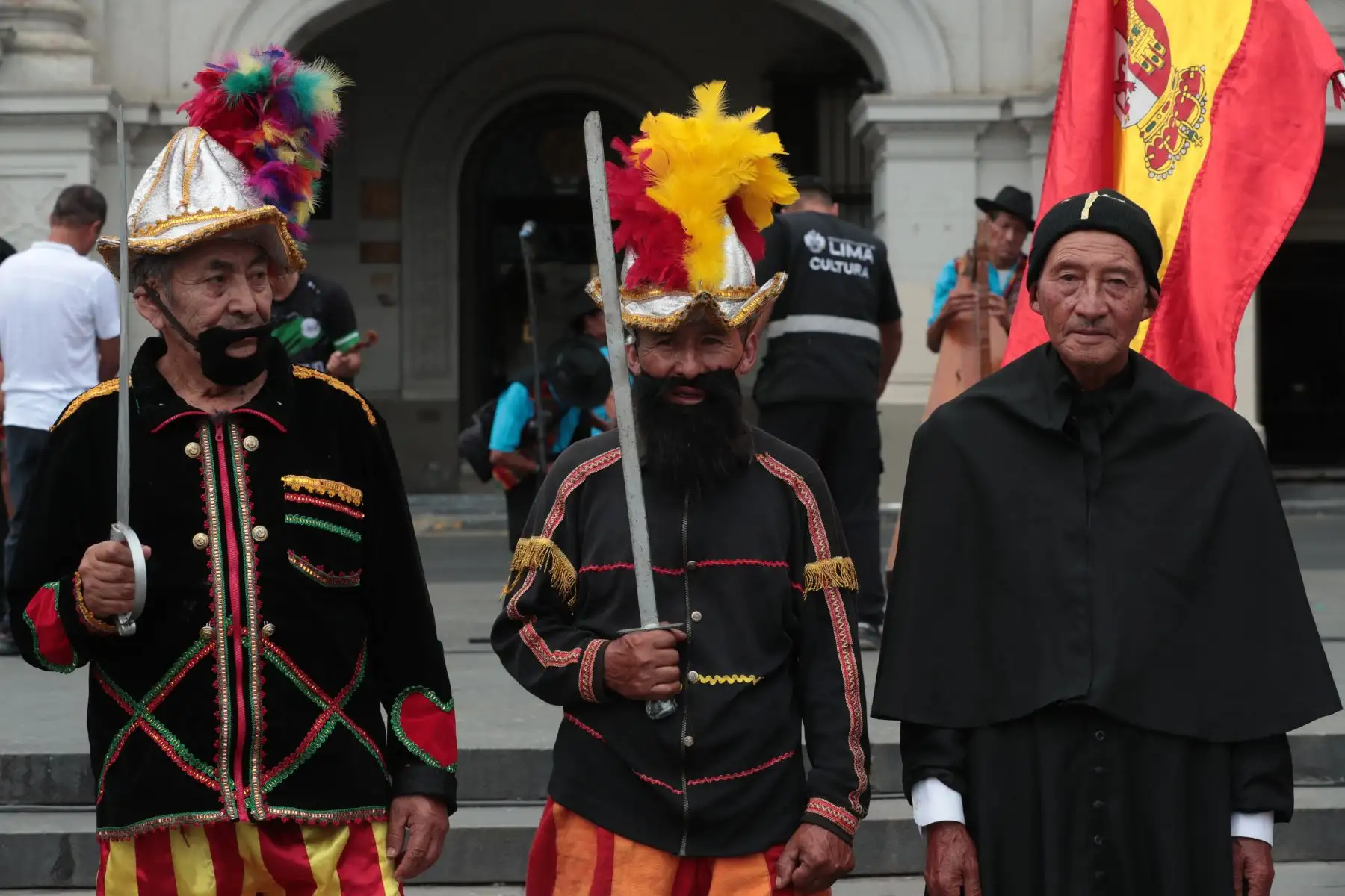 La danza representa la figura del Rey Inca, La Reyna, las Justas, radiantes las hijas del sol y sus generales. 
Foto: ANDINA/Verónica Calderón Zúñiga