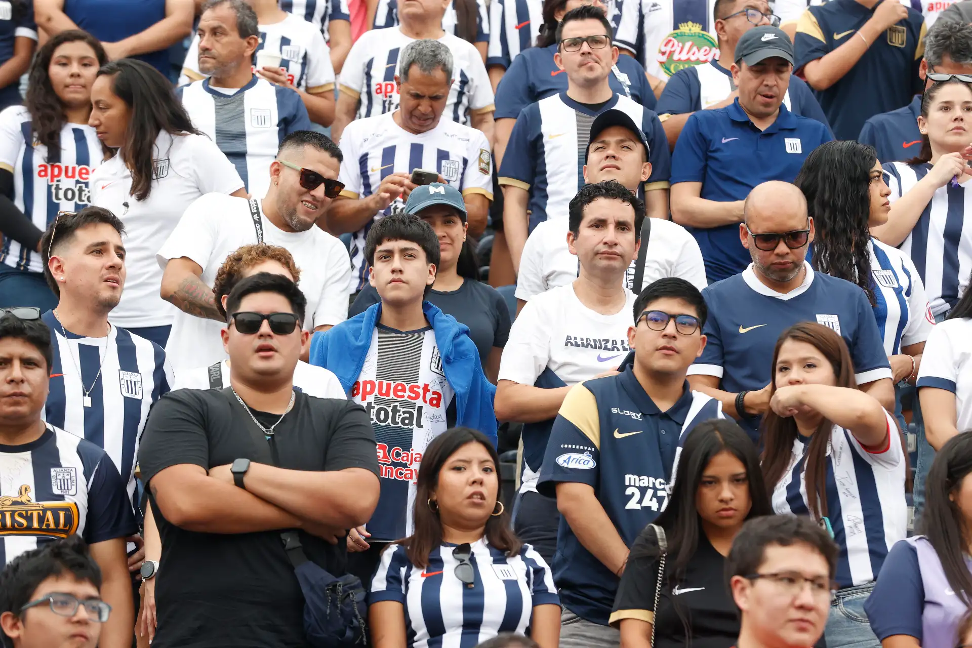 Imágenes previas al partido histórico de Alianza Lima ante el Inter Miami de Lionel Messi y Luis Suárez, en un cotejo estelar de la  Tarde Blanquiazul.
Foto: ANDINA/ Vidal Tarqui