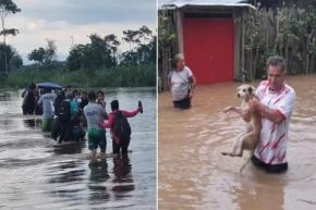Moyobamba: río Mayo se desborda y vuelve a golpear a localidad de Sapote