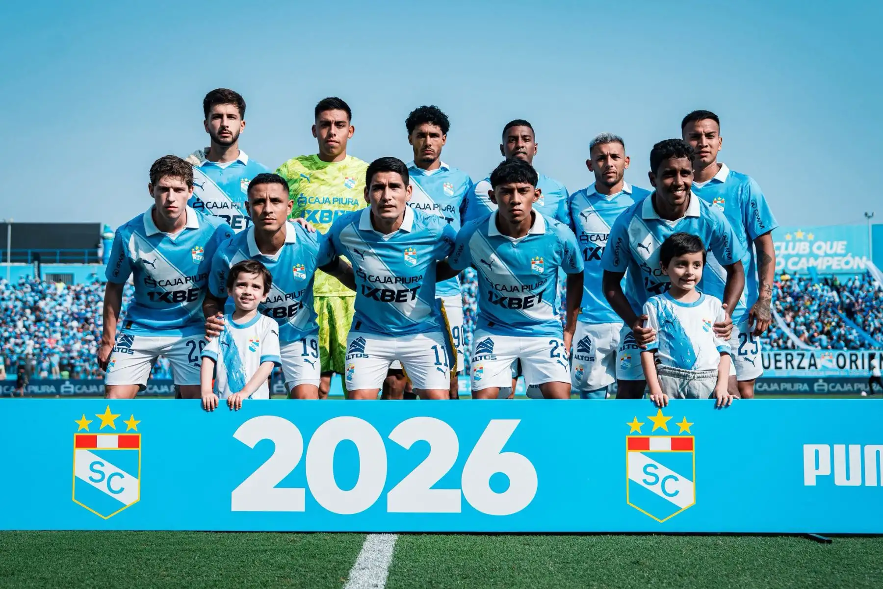 Sporting Cristal inicia su temporada en la Tarde Celeste que enfrenta a la Universidad Católica de Ecuador, en el Estadio Alberto Gallardo.
Foto: Sporting Cristal