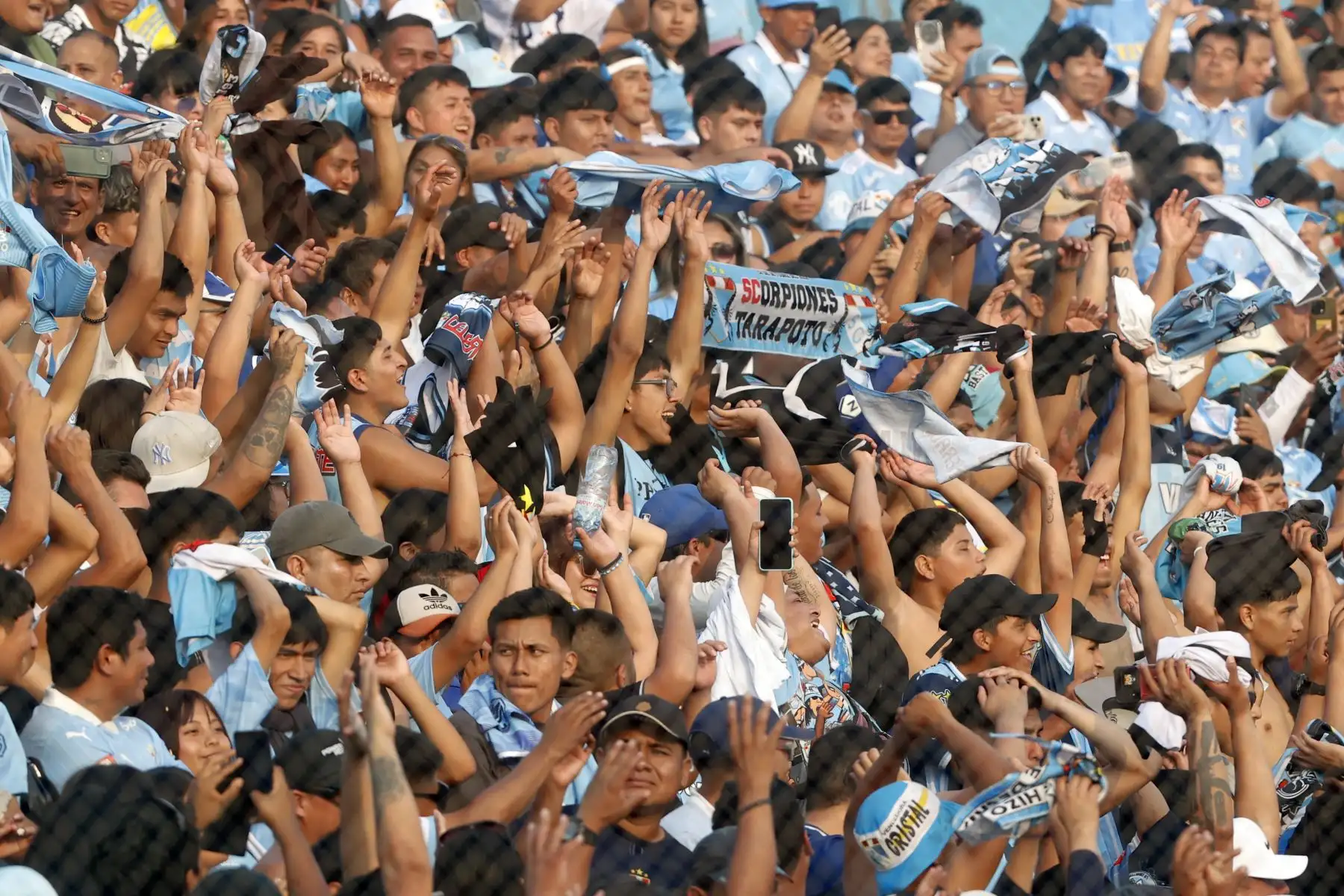 Imágenes previas al partido entre Sporting Cristal y la Universidad Católica de Ecuador como parte de la Tarde Celeste en el Estadio Alberto Gallardo
.Foto: ANDINA/Vidal Tarqui