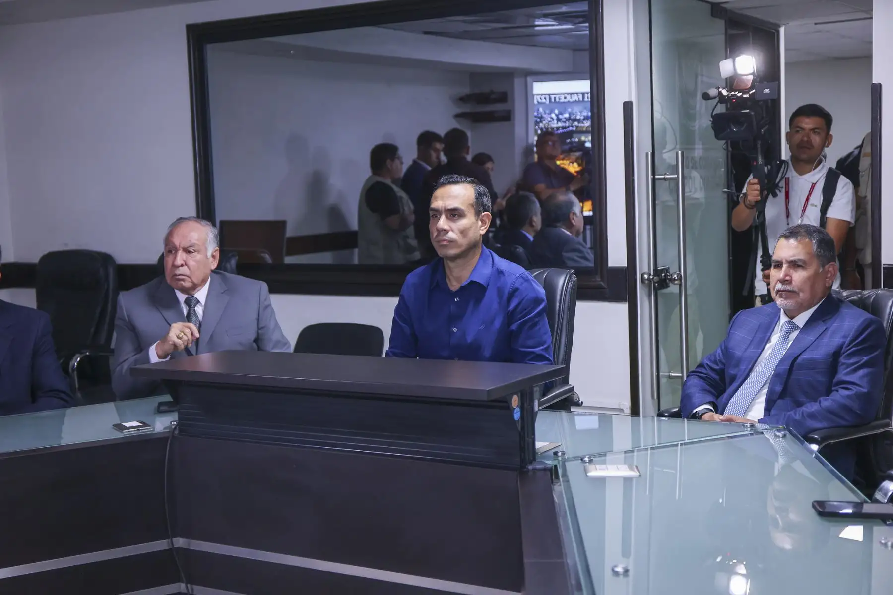 Durante el procedimiento, se mantuvo coordinación permanente entre el Ministerio del Interior y la Policía Nacional. Foto: ANDINA/Prensa Presidencia