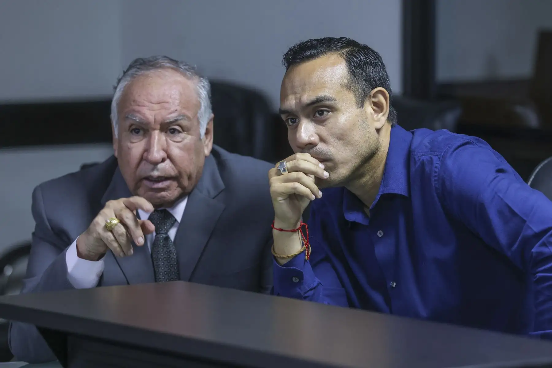 El seguimiento del operativo se realizó desde Palacio de Gobierno, donde se recibió información en tiempo real sobre el desplazamiento del detenido. Foto: ANDINA/Prensa Presidencia