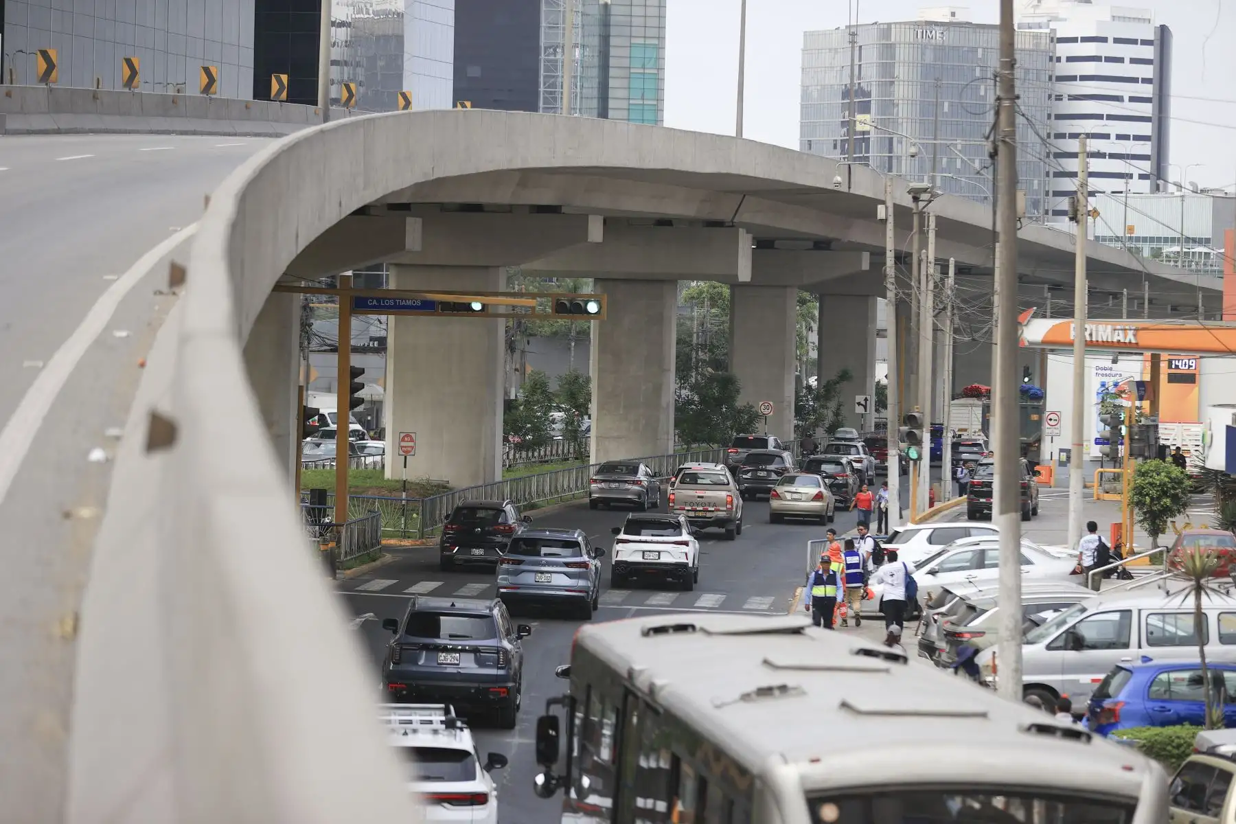 Comienza el cierre de la avenida Javier Prado desde el óvalo Monitor hasta la avenida Los Frutales debido a las obras que se ejecutarán en el lugar. Foto: ANDINA/Jhonel Rodríguez Robles
