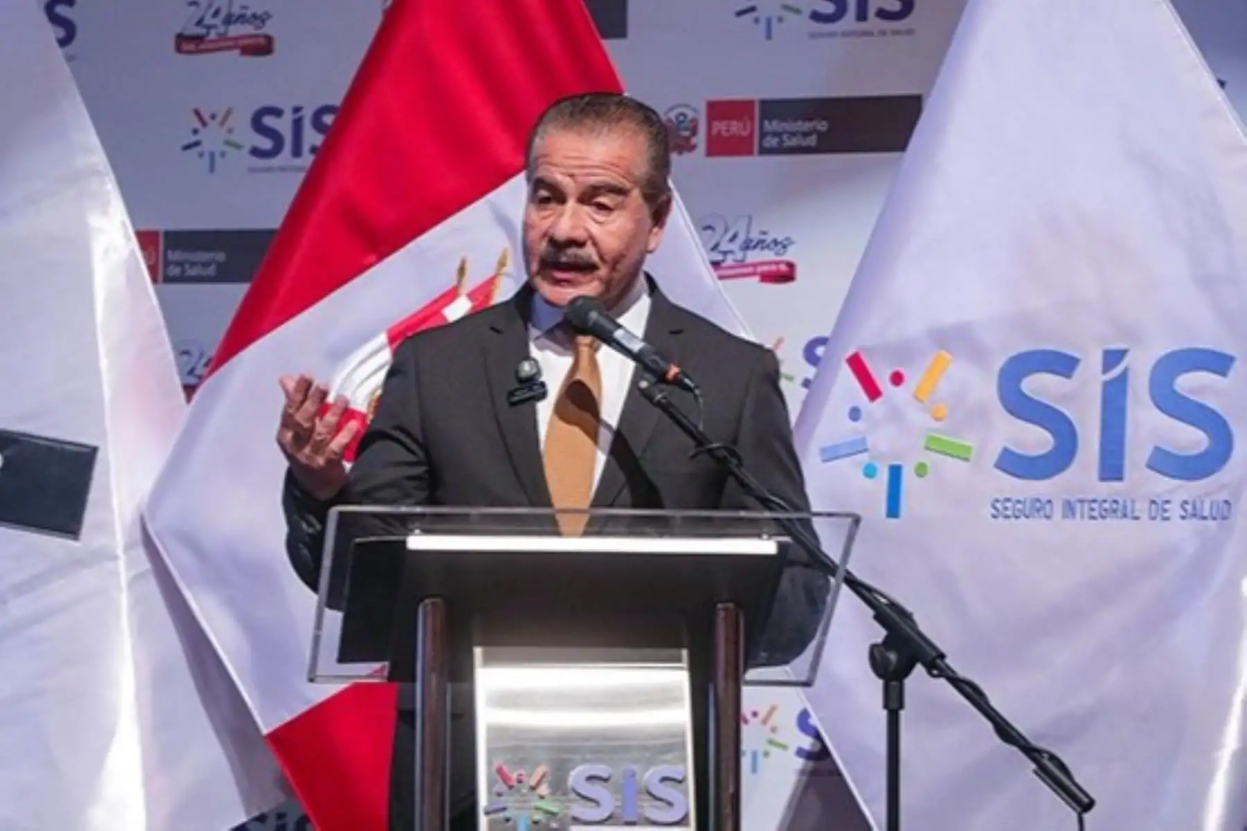 El Ministerio de Salud conmemoró los 24 años del Seguro Integral de Salud (SIS). Foto: MINSA/Difusión.