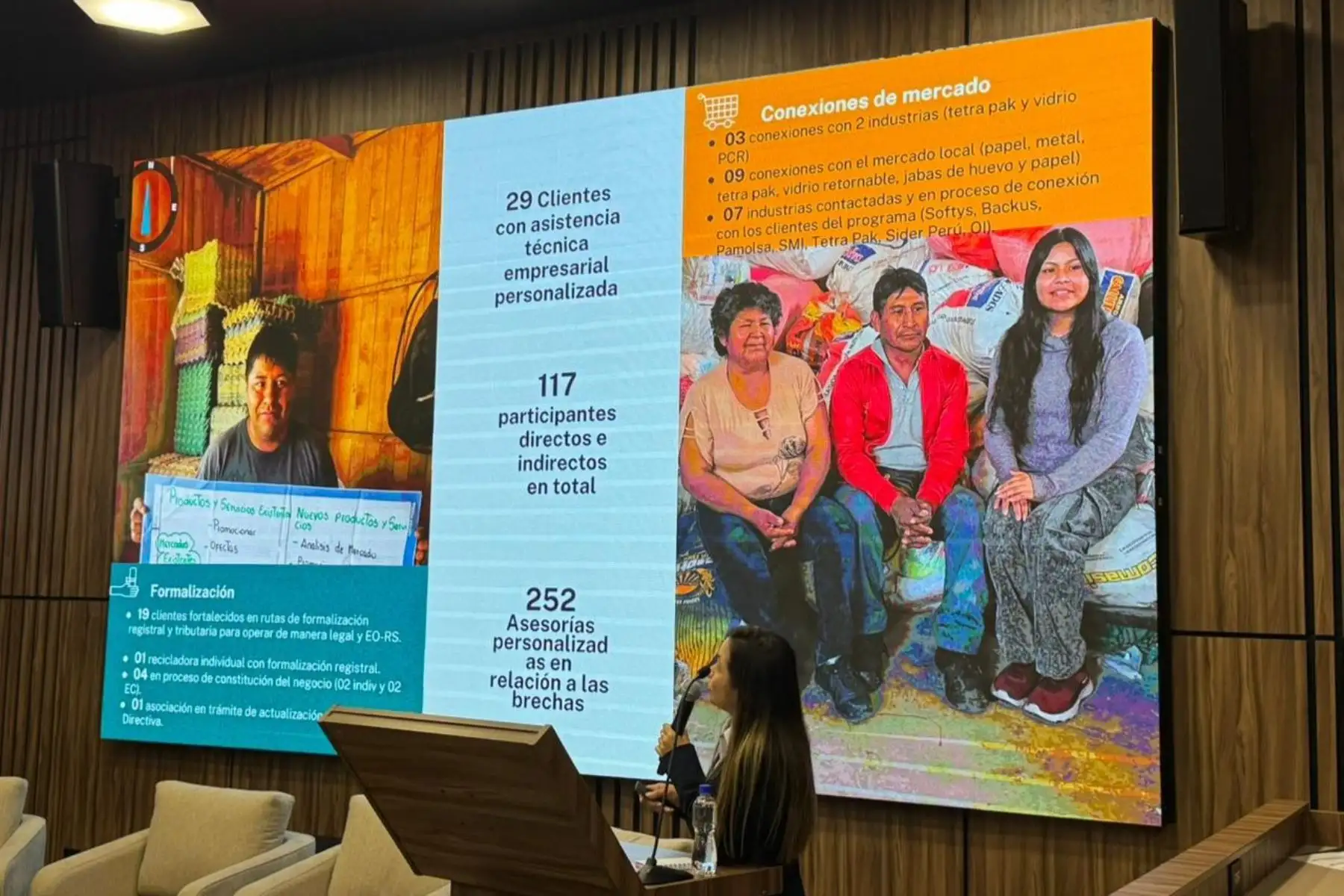 Programa de aceleración se realizó en Arequipa con el fin de fortalecer la cadena de reciclaje y promover empleos verdes. Foto: ANDINA/Difusión