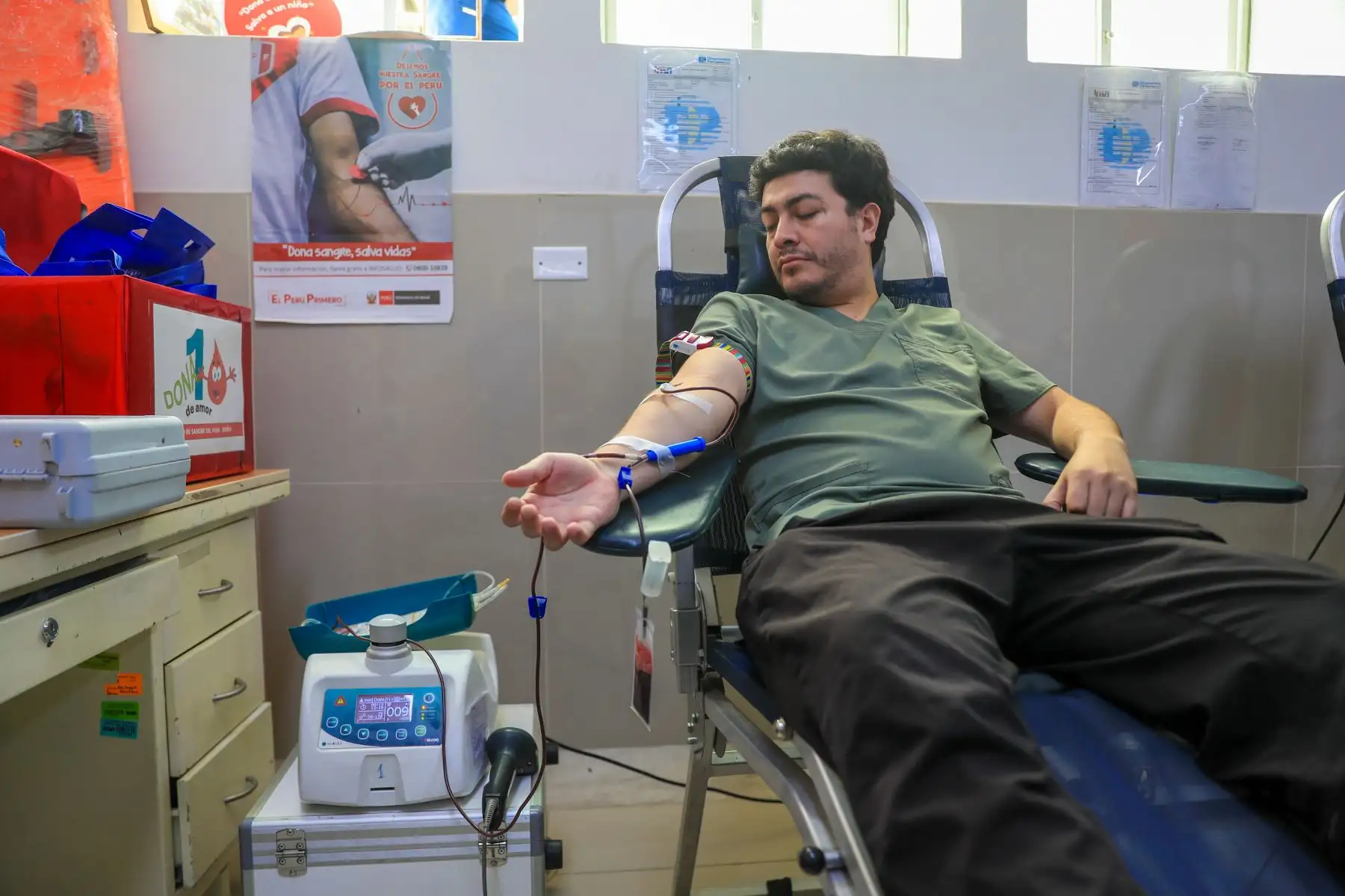 Durante el 2025, el INSN Breña logró captar a más de 900 donantes voluntarios, una cifra que esperan superar este año con el apoyo de la comunidad.

Foto: ANDINA/Ricardo Cuba