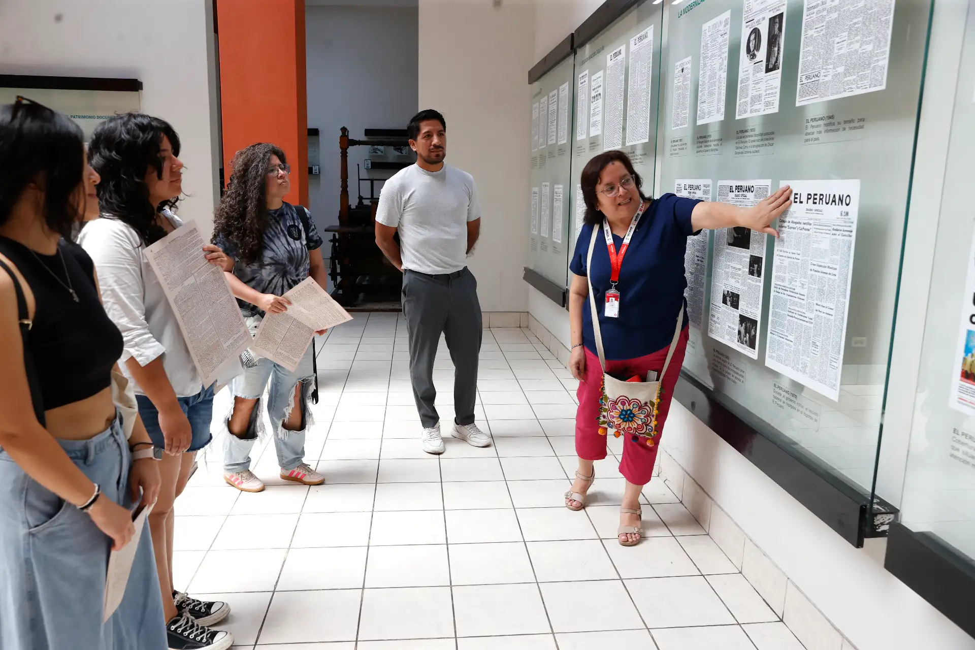 Hoy domingo, el Museo Gráfico El Peruano abre nuevamente sus puertas como parte del programa Museos Abiertos del Ministerio de Cultura. 
Foto: ANDINA/Vidal Tarqui