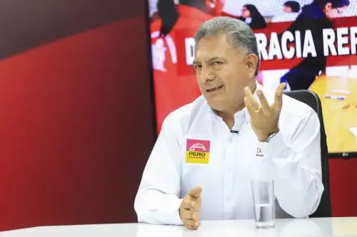 Carlos Jaico, candidato por Perú Moderno. Foto: ANDINA/ Ricardo Cuba