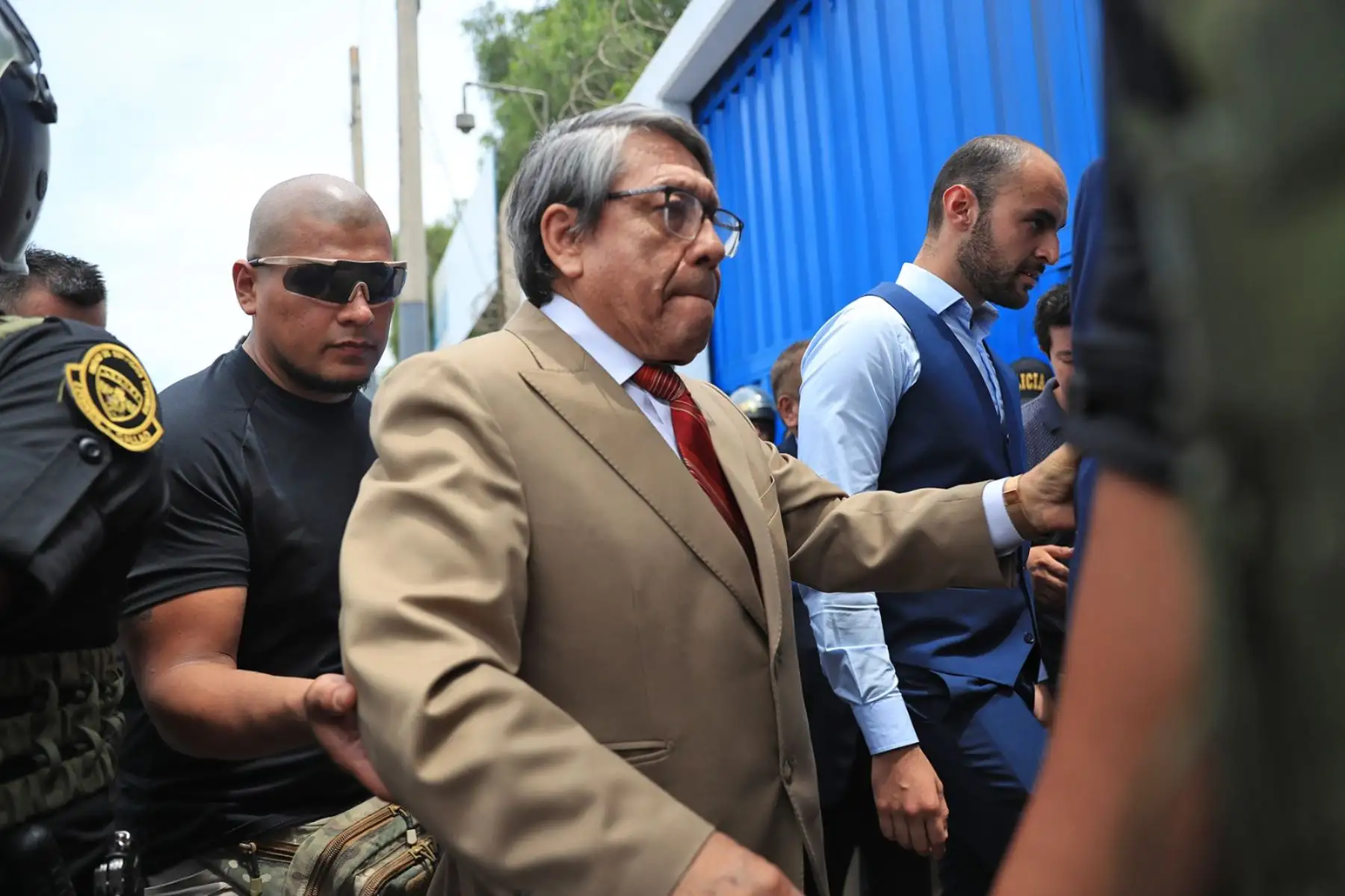 Peru: Ciro Castillo arrives at Callao Regional Government after preventive detention order