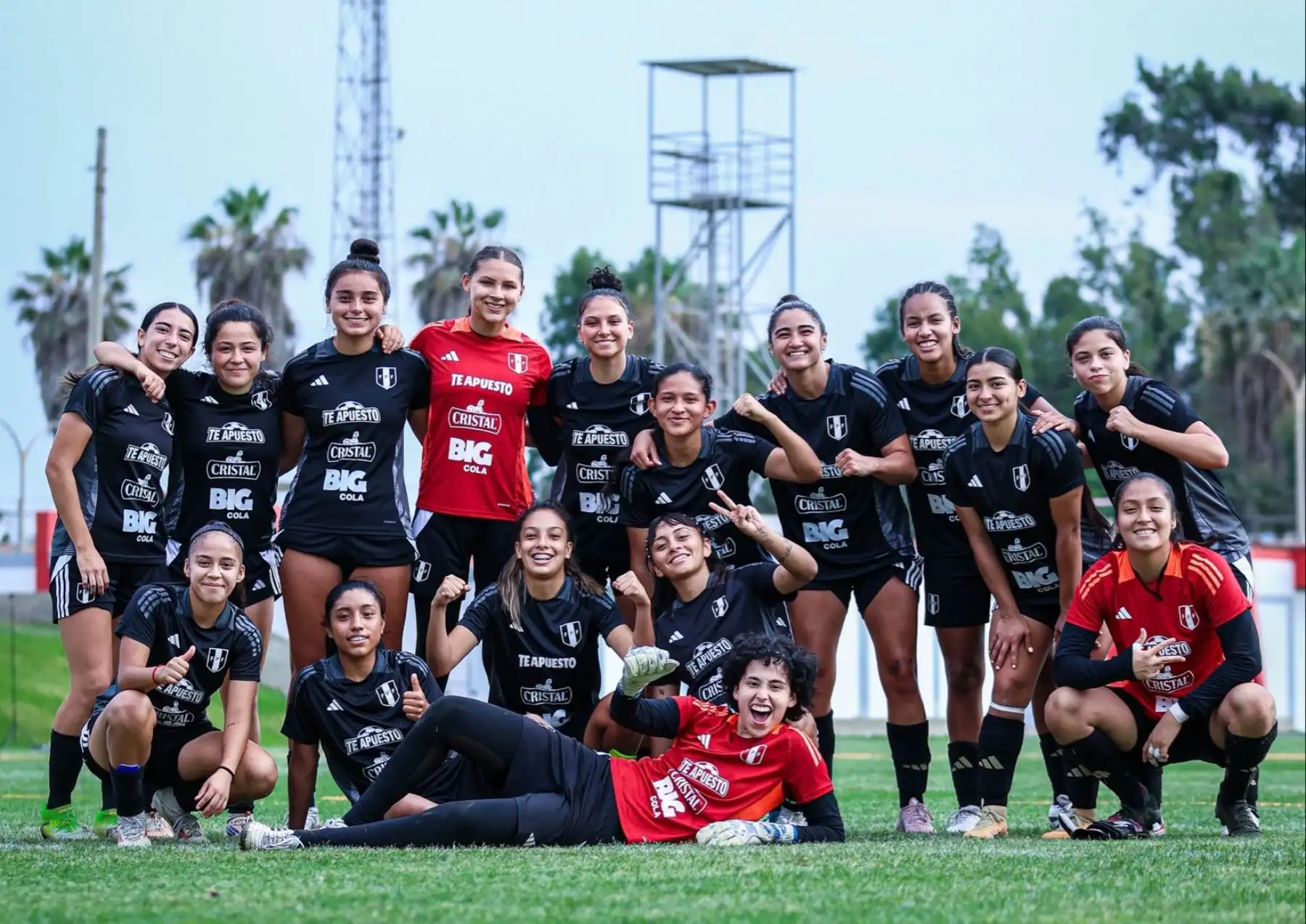 Selección peruana ya está en Paraguay para jugar el Sudamericano Femenino Sub-20