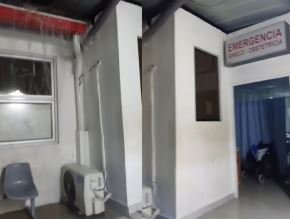 El Hospital Santa Rosa de Piura fue el más afectado por la lluvia intensa que se registró en esa ciudad.