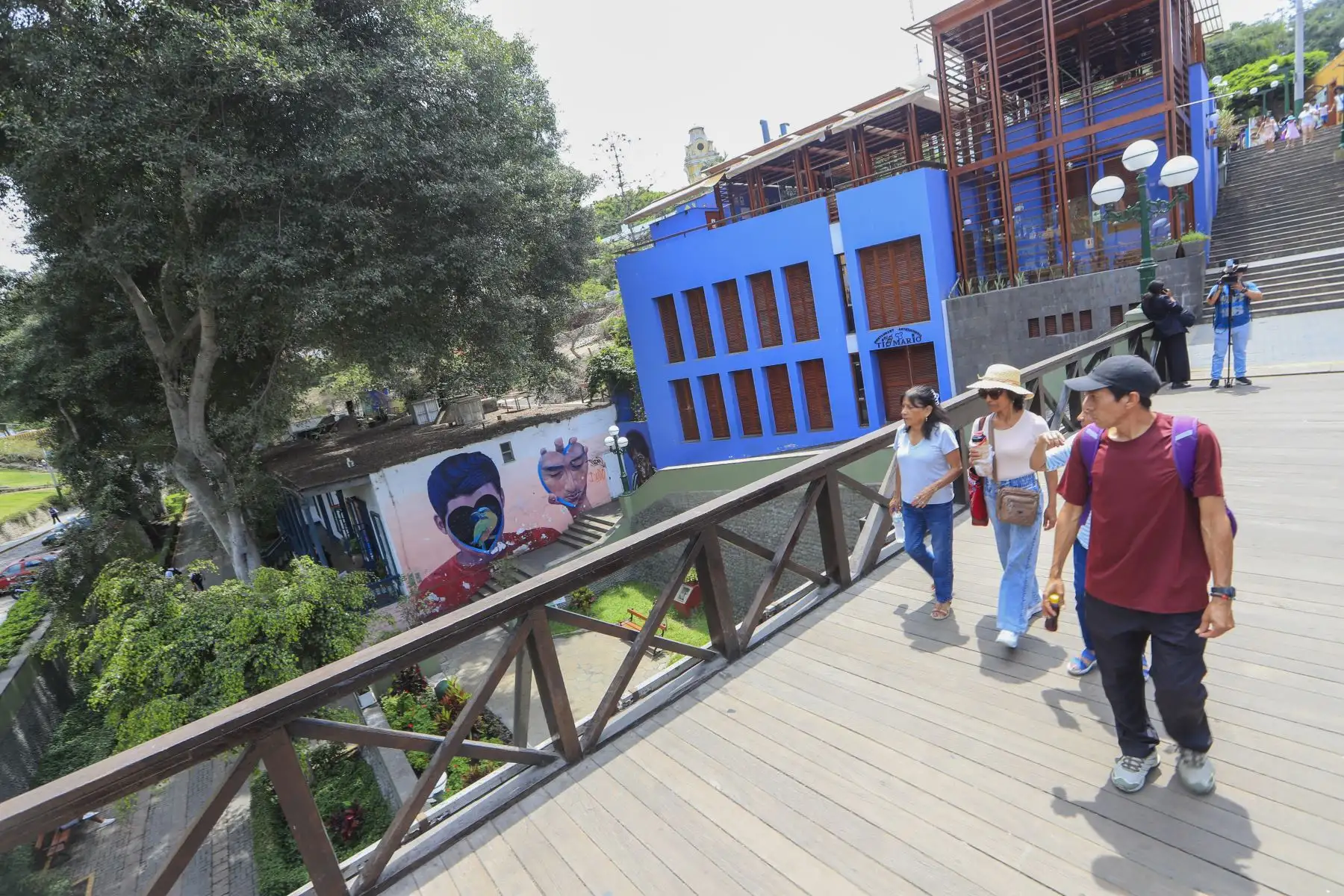 Seguridad y patrimonio: Tras 12 años sin mantenimiento profundo, el Consorcio Barranco trabajará en el reemplazo de la superficie y el tratamiento especializado de la madera estructural.
Foto: ANDINA/Ricardo Cuba