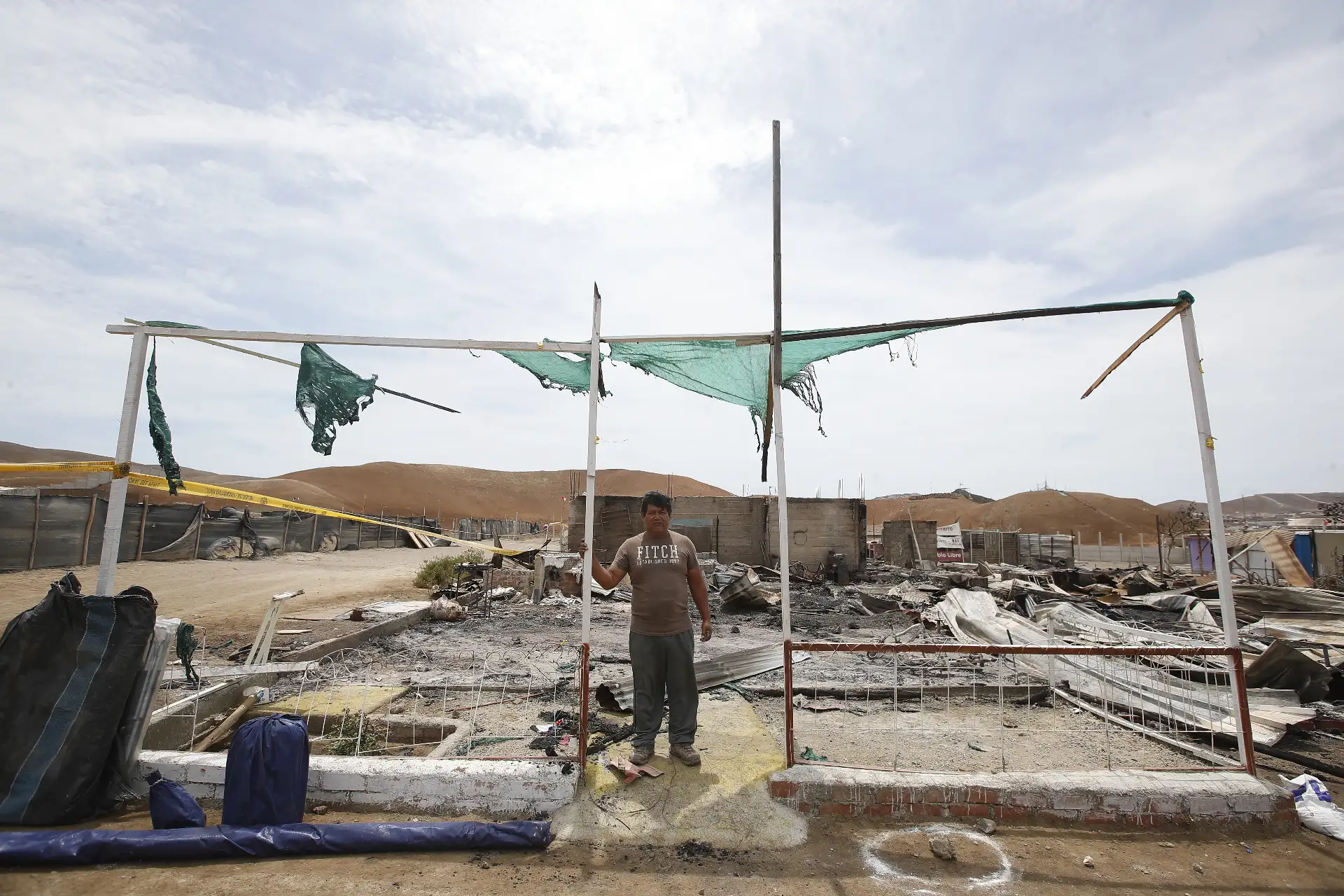 Incendio en la asociación familiar Amor al Prójimo en Pucusana afectó a 21 familias