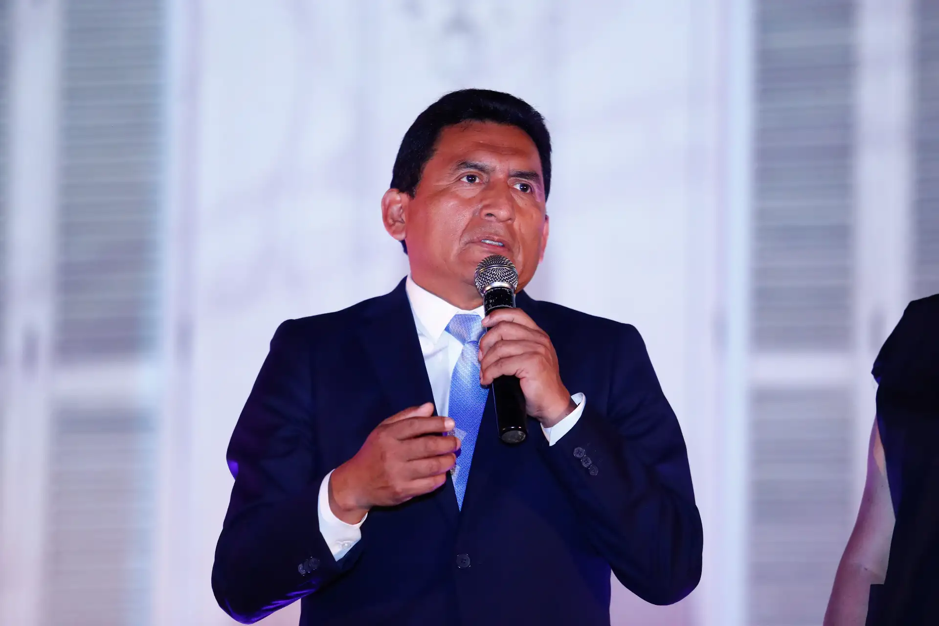 El ministro de la Producción, César Manuel Quispe Luján, participó junto a otras autoridades en el lanzamiento oficial del Día Nacional del Pisco Sour, que se celebrará el sábado 7 de febrero de 2026 en el Parque Municipal de Barranco con diversas actividades y degustaciones para rendirle honores a uno de los cocteles emblemas del Perú. Foto: ANDINA/Daniel Bracamonte